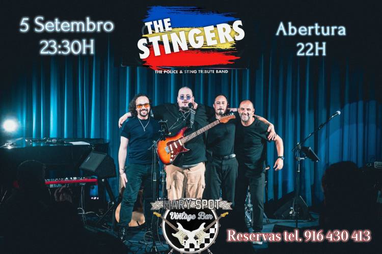 Tributo a Sting com The Stingers no Mary Spot Vintage Bar