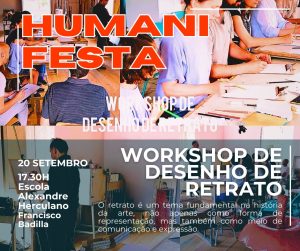 WORKSHOP DE DESENHO DE RETRATO