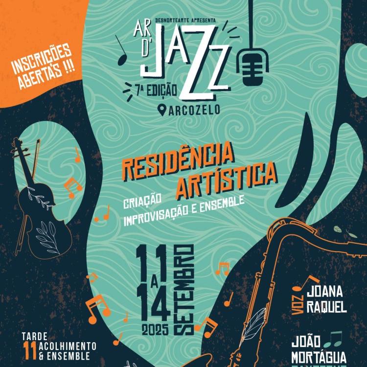 7°Ar d'Jazz - Residência Artística de Criação Musical, Improvisação e Ensemble