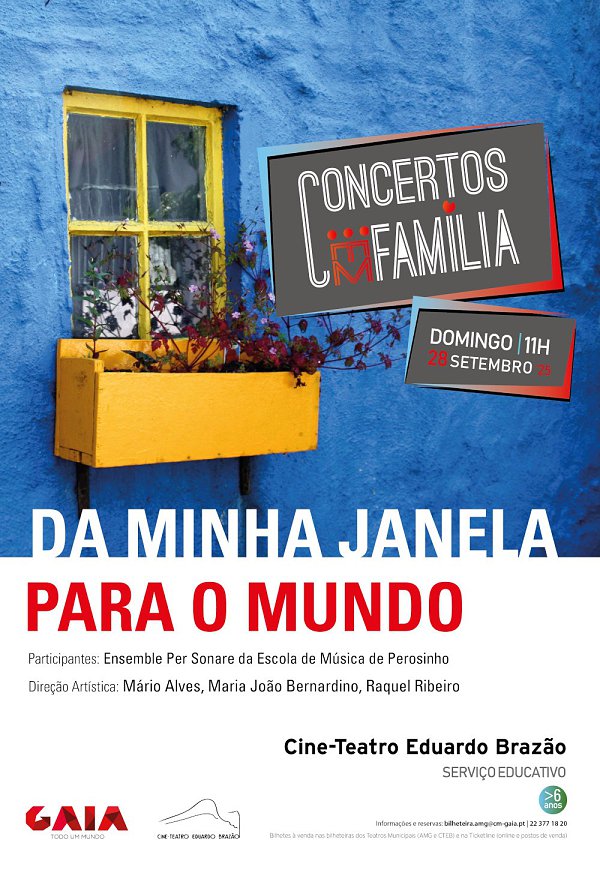 Da Minha Janela para o Mundo” traz música e imaginação em família