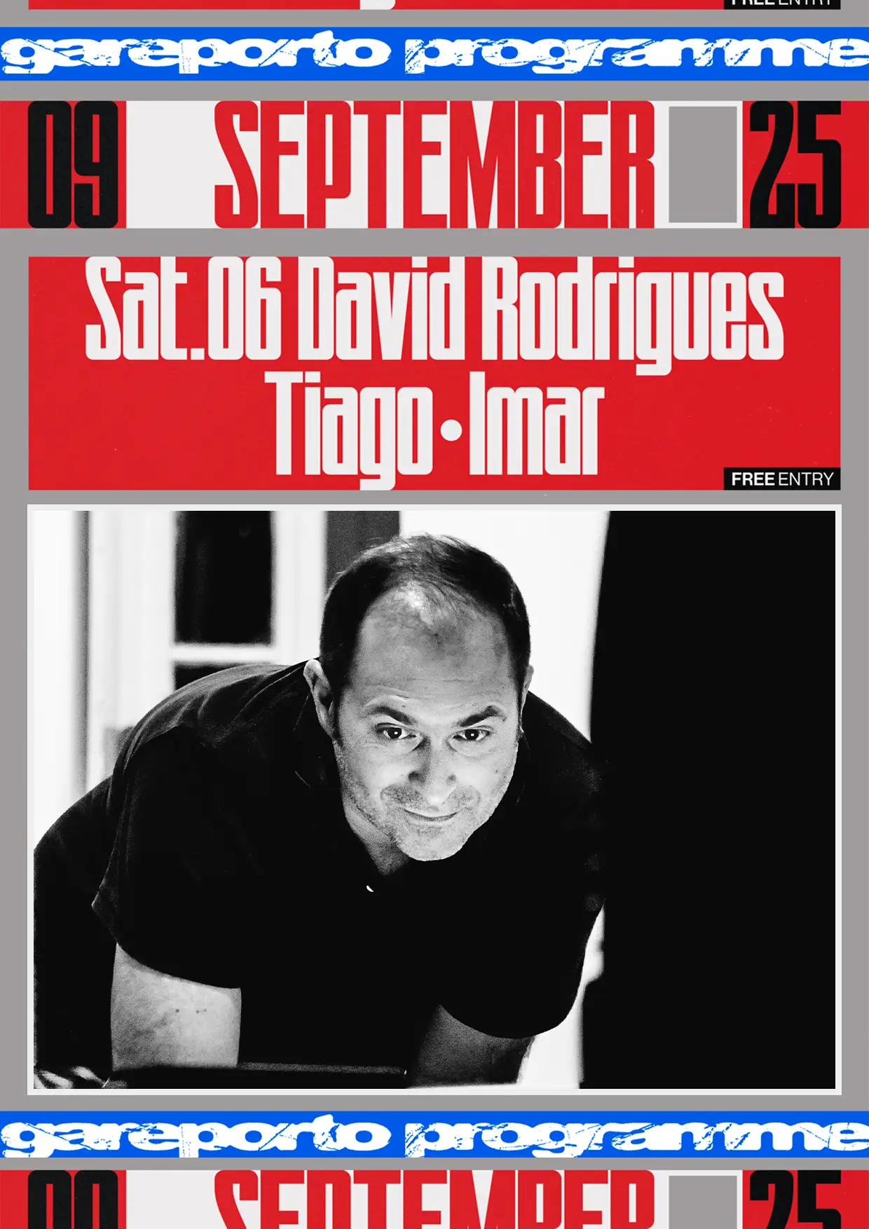 David Rodrigues, Tiago e Imar no Gare Porto
