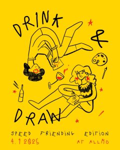 Drink and Draw Speed Friending Edition