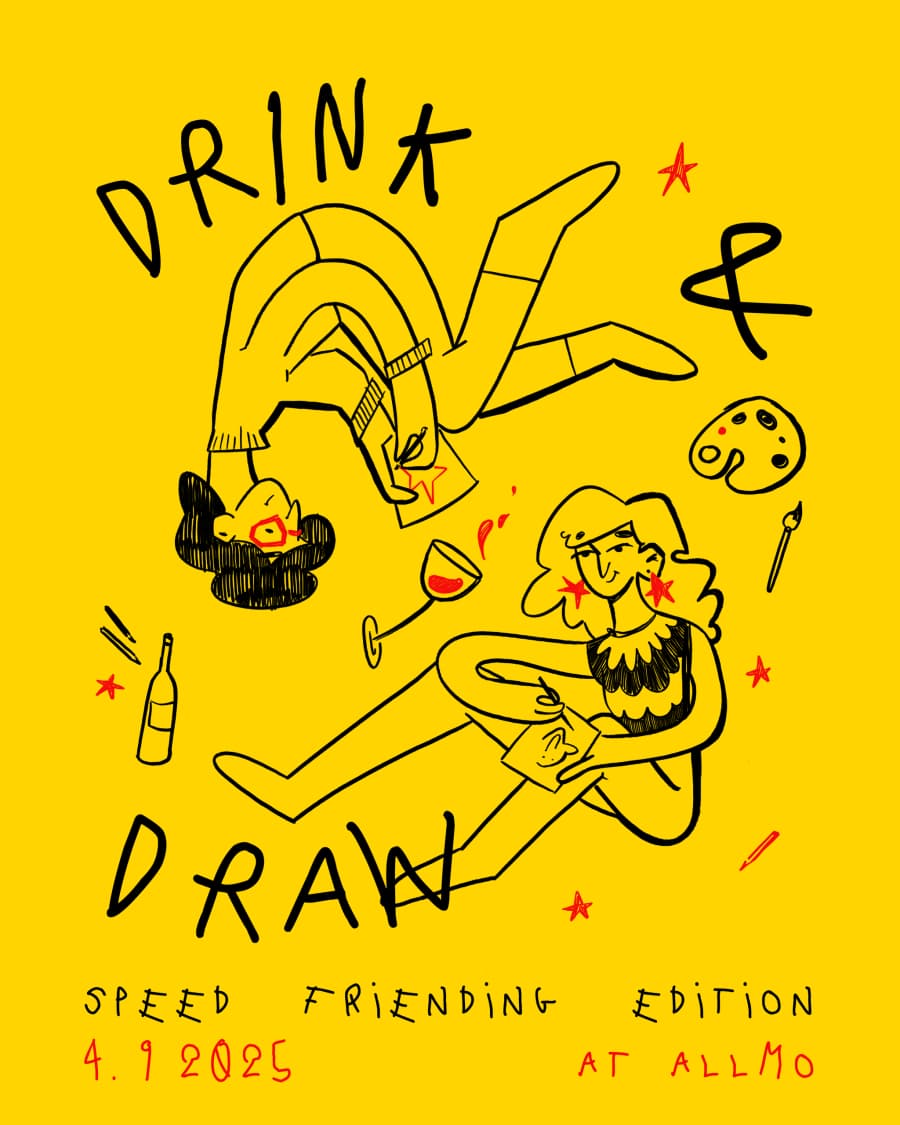 Drink and Draw Speed Friending Edition