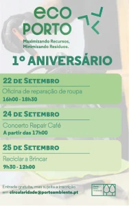Ecoporto Celebra 1.º Aniversário e Dia da Sustentabilidade no Porto