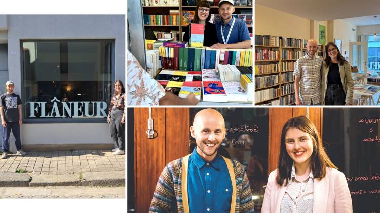 Flâneur celebra 10 anos com festa, bolo e muitas palavras no Porto