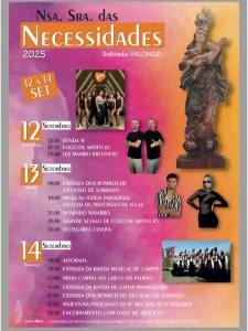 Festa em Honra de Nossa Senhora das Necessidades 2025 - Sobrado