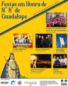 Festa de Nossa Senhora de Guadalupe 2025 – Maia