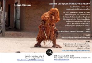 Guiné-Bissau semear uma possibilidade de futuro Construir uma escola