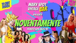 MEGA PARTY - BACK TO THE 90S COM NOVENTAMENTE
