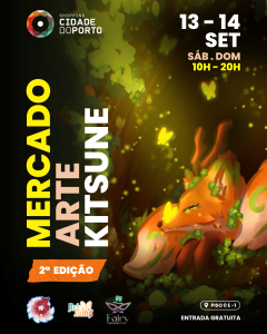 Mercado Kitsune regressa ao Shopping Cidade do Porto para uma segunda edição dedicada à cultura pop asiática