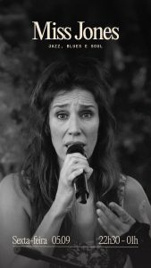 Miss Jones ao vivo no Angel’s Share
