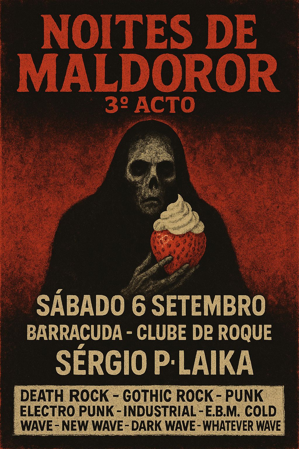 Noites de Maldoror: 3º Acto toma conta do Barracuda