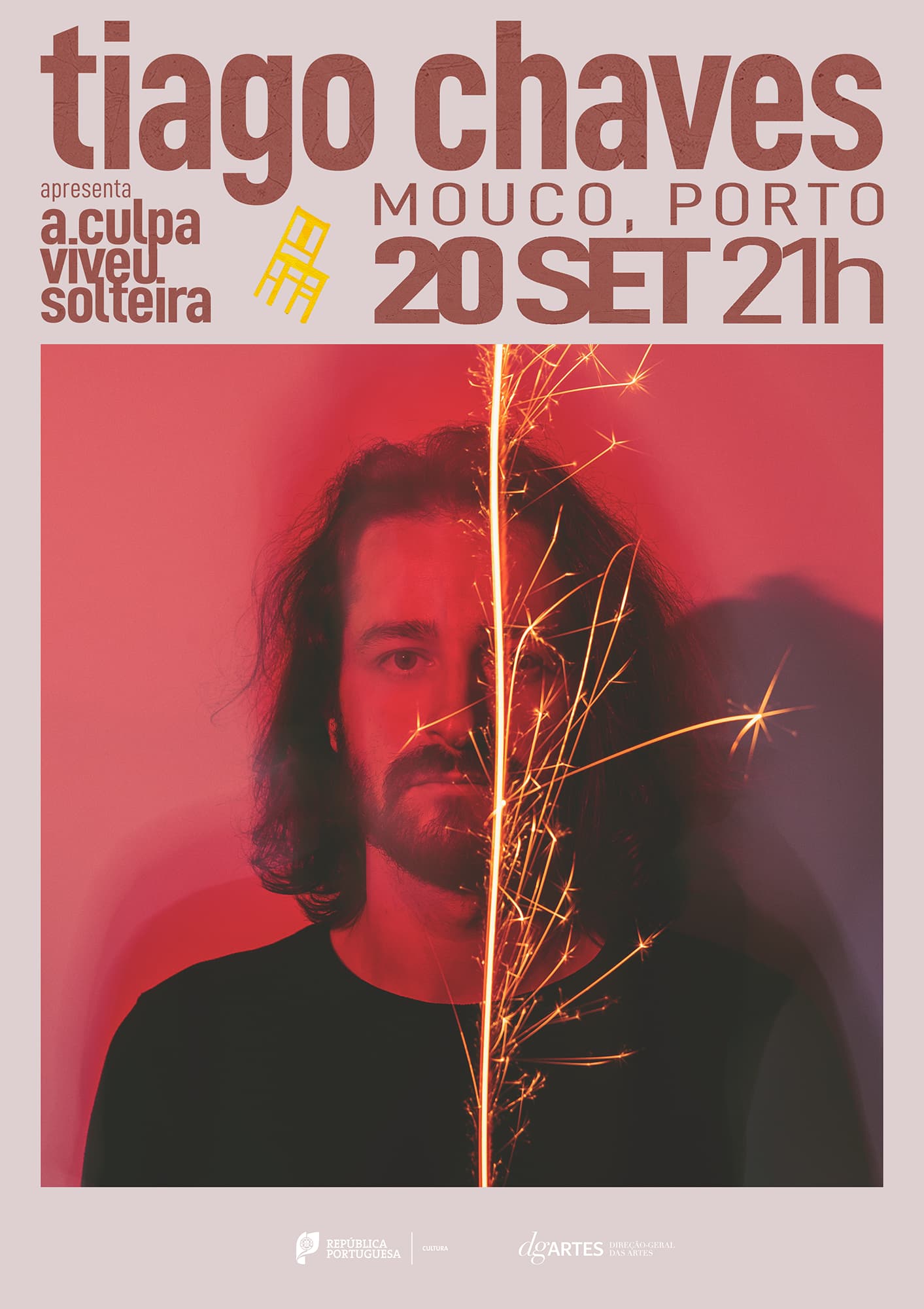 Tiago Chaves apresenta ao vivo