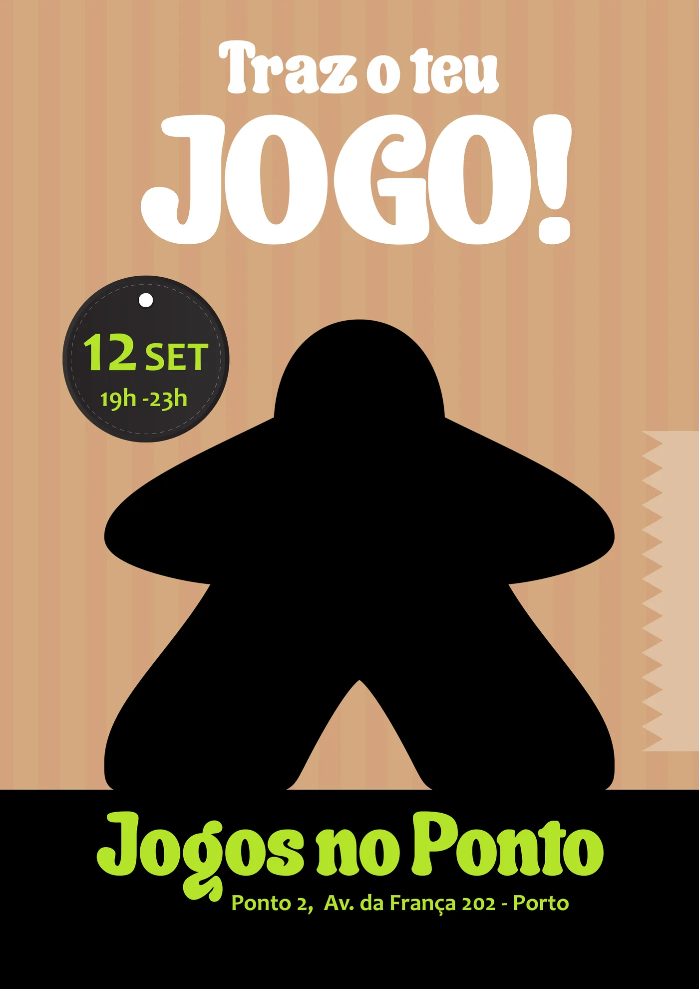 Traz o teu jogo — Noite de Jogos de Mesa no Café Ponto 2