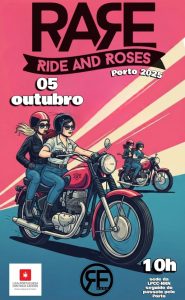 Ride and Roses Porto - Passeio de mota solidário
