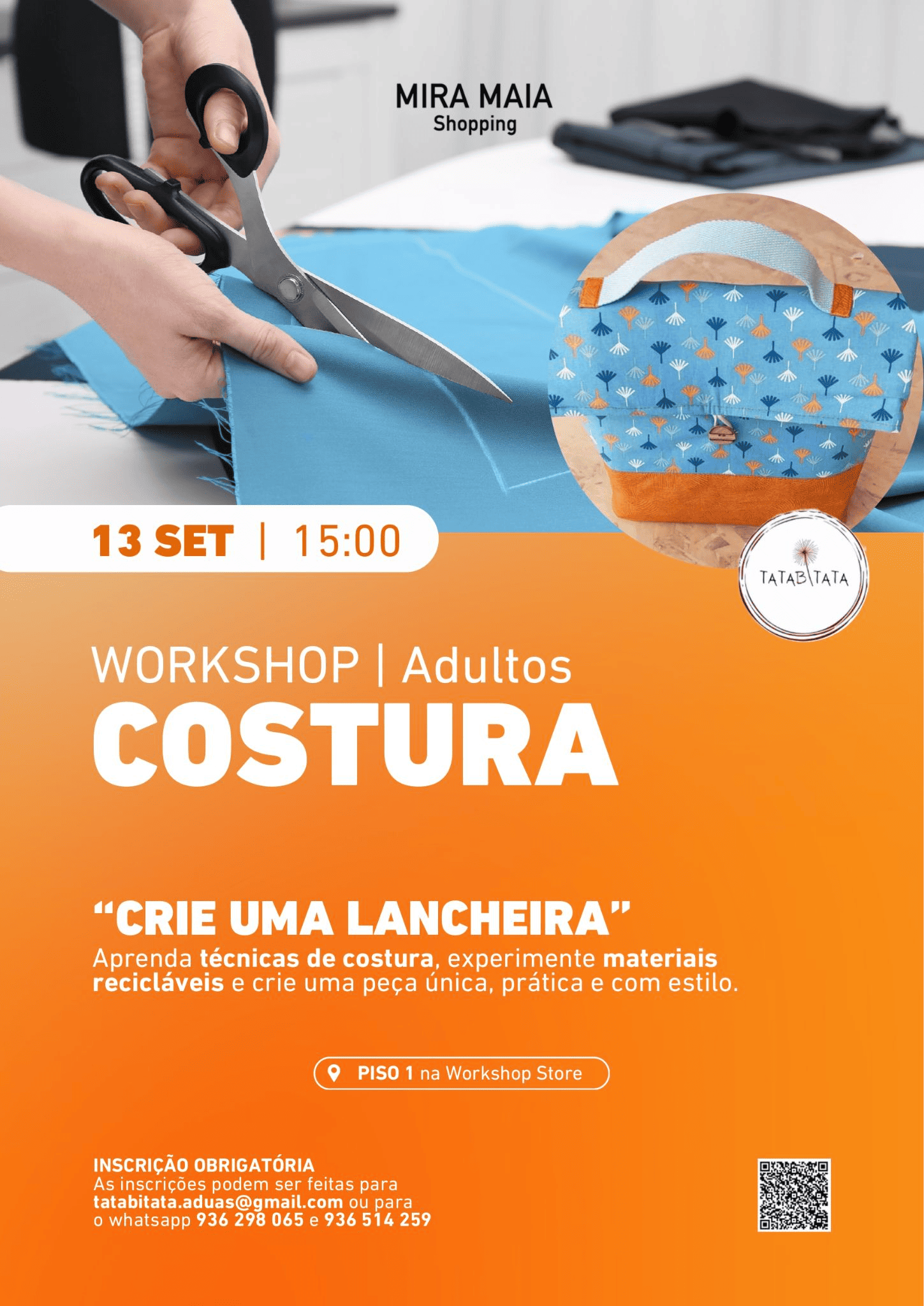 Mira Maia Shopping dinamiza workshop
