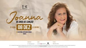 Joanna celebra 45 anos de carreira com concerto no Porto
