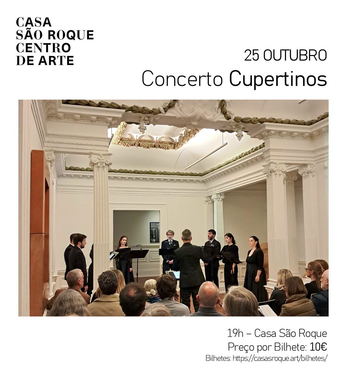 Concerto Cupertinos na Casa São Roque