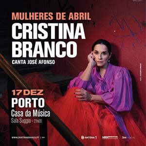 Cristina Branco celebra José Afonso no espetáculo “Mulheres de Abril” na Casa da Música