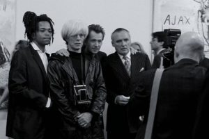 David Bowie & Group, Jane, Andy, Glenn, Michael, Pat, Allen Midgette 9/14/71 + Basquiat