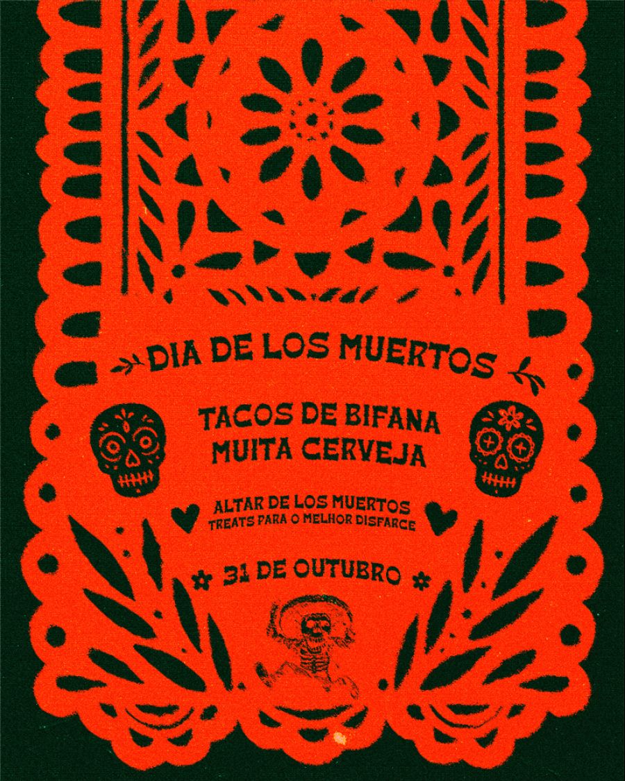 Dia de Los Muertos em Matosinhos: celebração e disfarces no Beberico