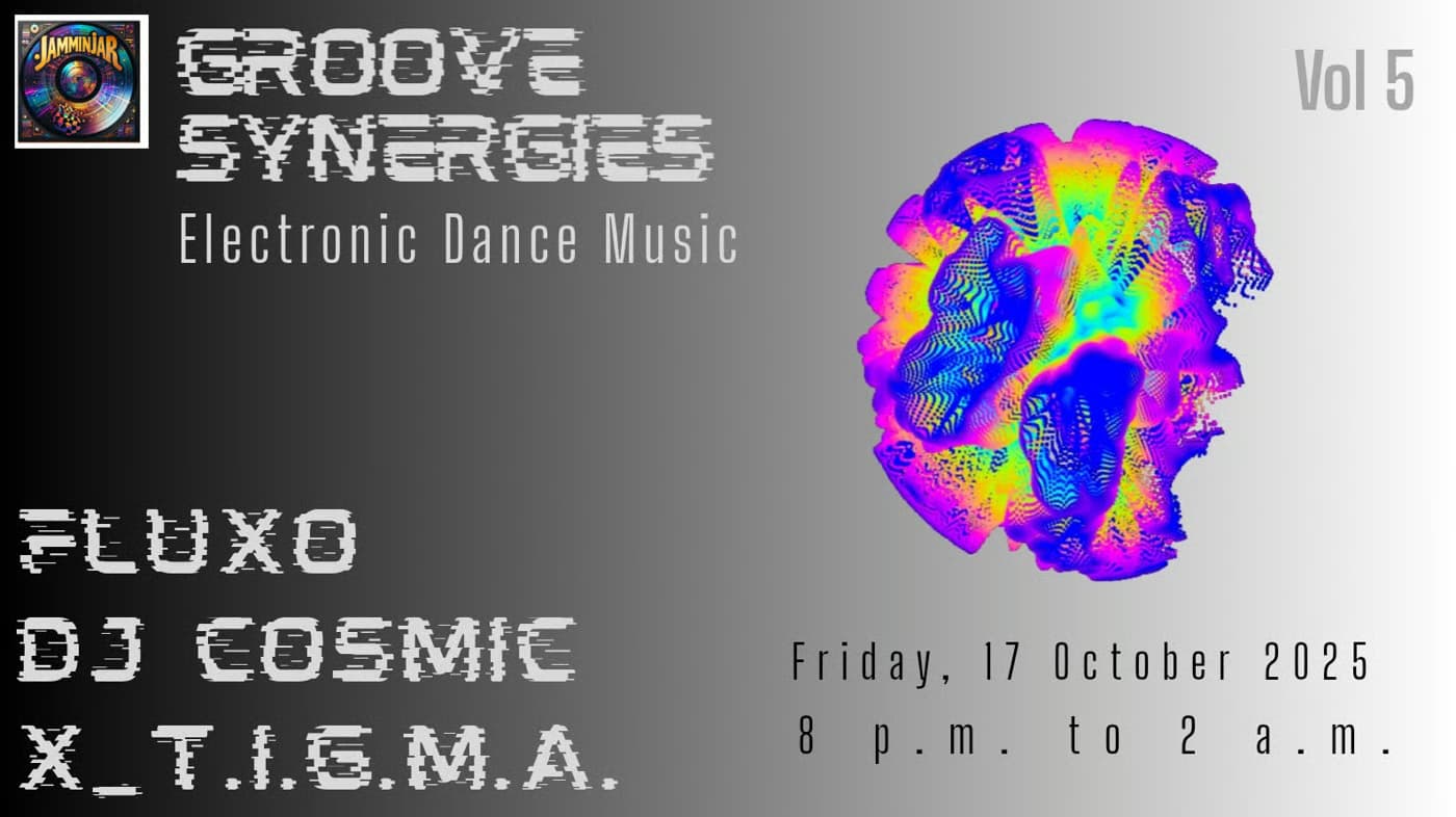Groove Synergies vol. 5 leva o Goa & Psychedelic Trance ao subsolo do Espaço Jubilant