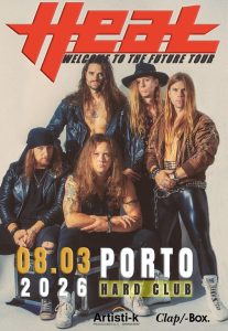 H.E.A.T no Hard Club Porto