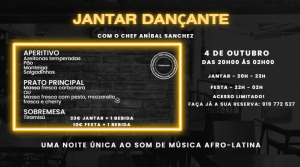 Jantar Dançante na 1000 Paladares: Música e Gastronomia no Porto