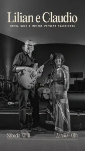 Lilian Raquel e Claudio César Ribeiro ao vivo no Angel’s Share