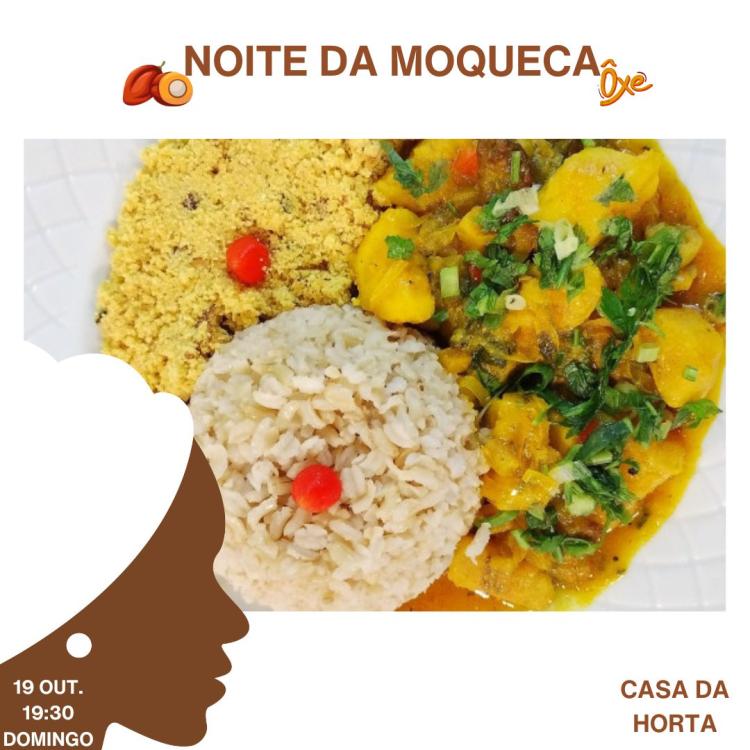 Noite da Moqueca Vegana na Casa da Horta