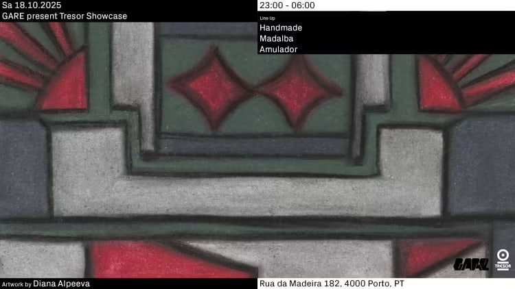 Tresor Berlin — Handmade, Madalba, Amulador