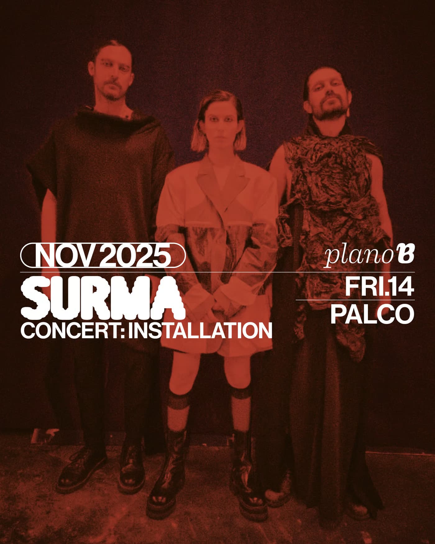 Surma — Concerto: Instalação