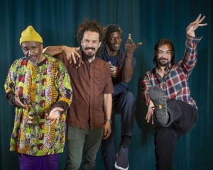 Vicente Dikeman Edwards Drake quarteto de jazz avant-garde atua na Casa da Música