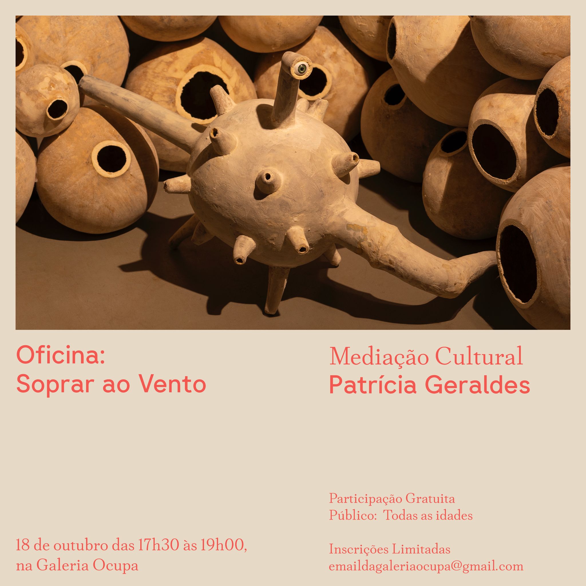Oficina: Soprar ao Vento