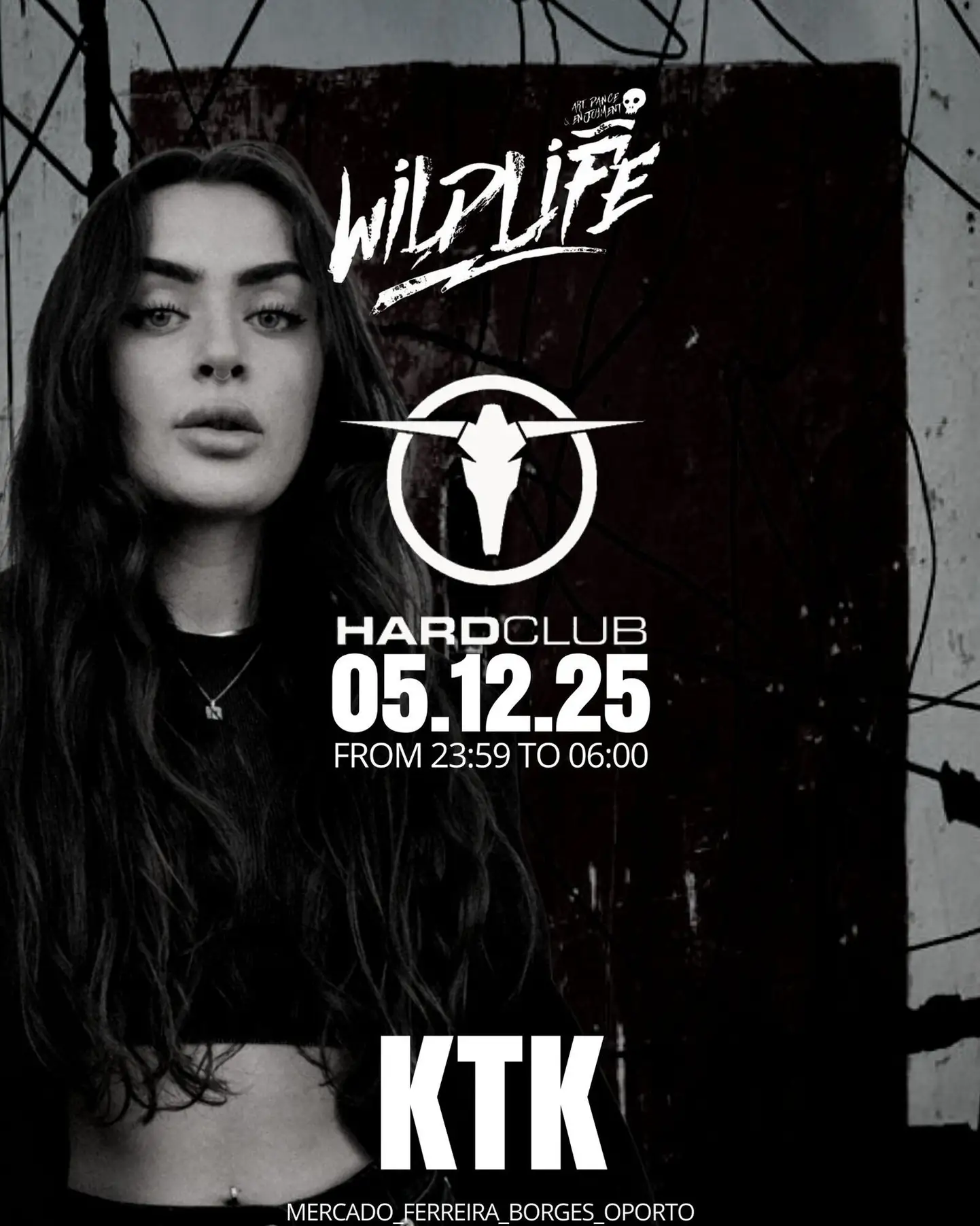 Wildlife no Hard Club Porto com KTK e convidados
