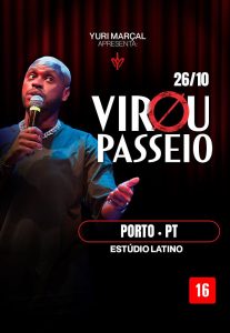 Yuri Marçal apresenta “Virou Passeio” no Porto