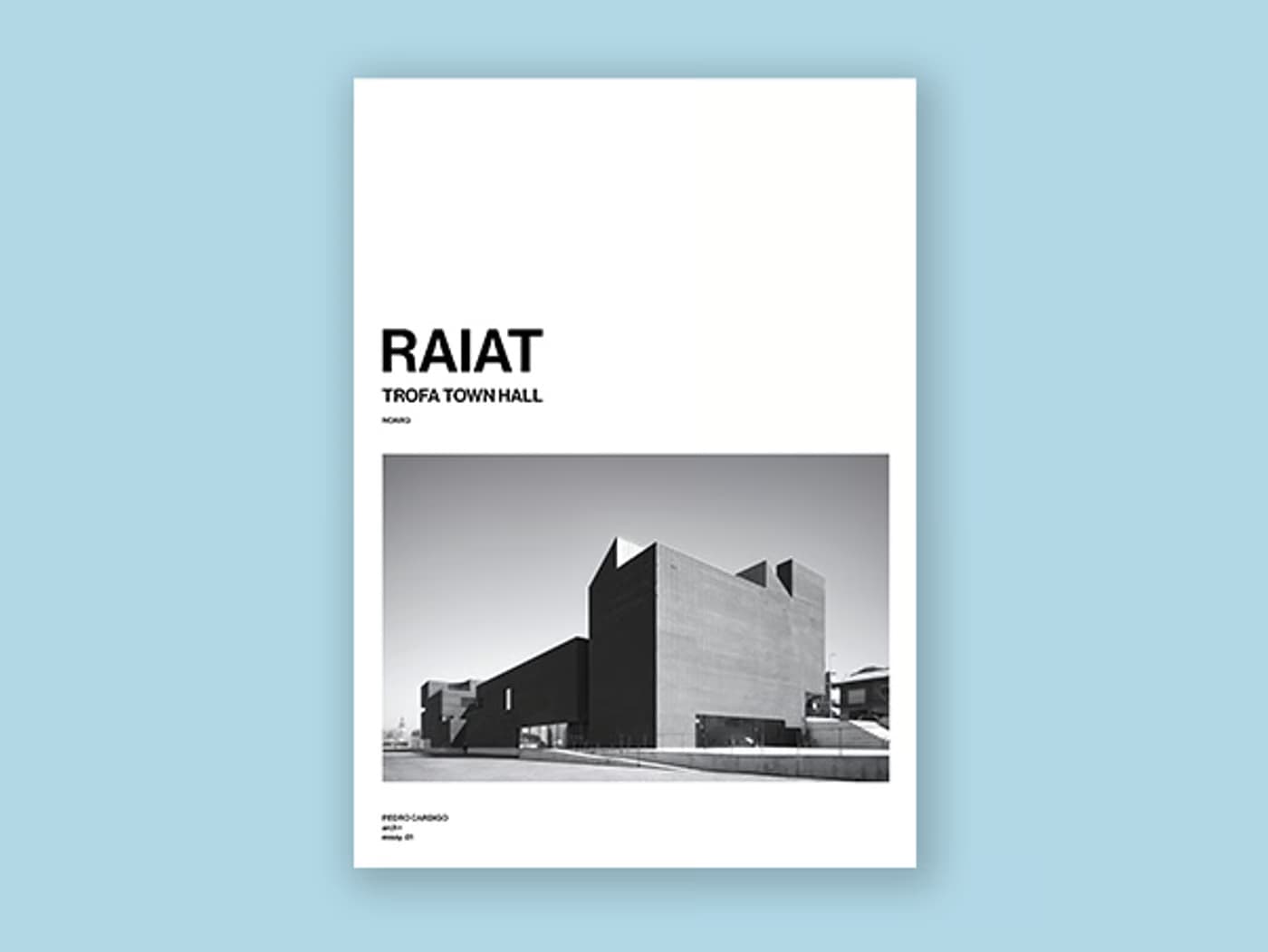 Apresentação do livro ‘RAIAT – Trofa Townhall’