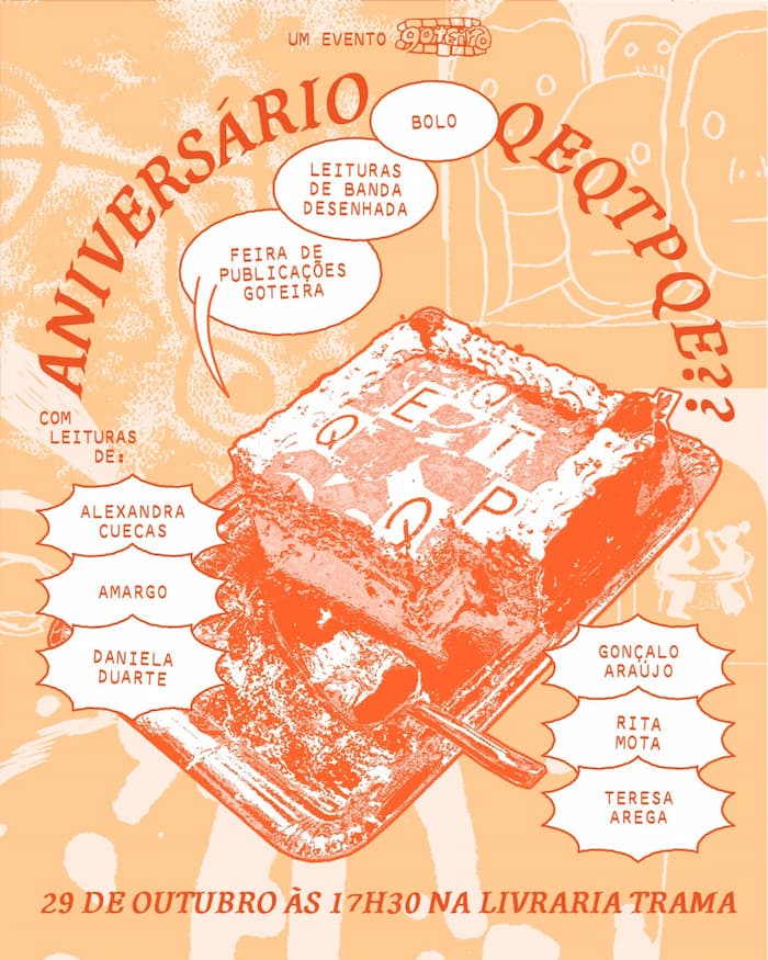 Aniversário da antologia “Quem É Que Tu Pensas Que És??” (QEQTPQE??)