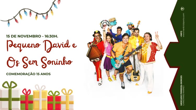 O Pequeno David e os Sem Soninho celebram 15 anos com concerto especial no Hard Club Porto