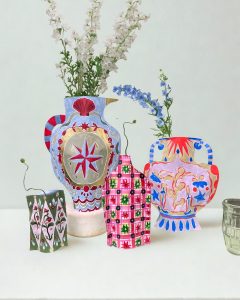 Vasos Pintados & Flores com Bridie Blaze – Cria o Teu Próprio Vaso