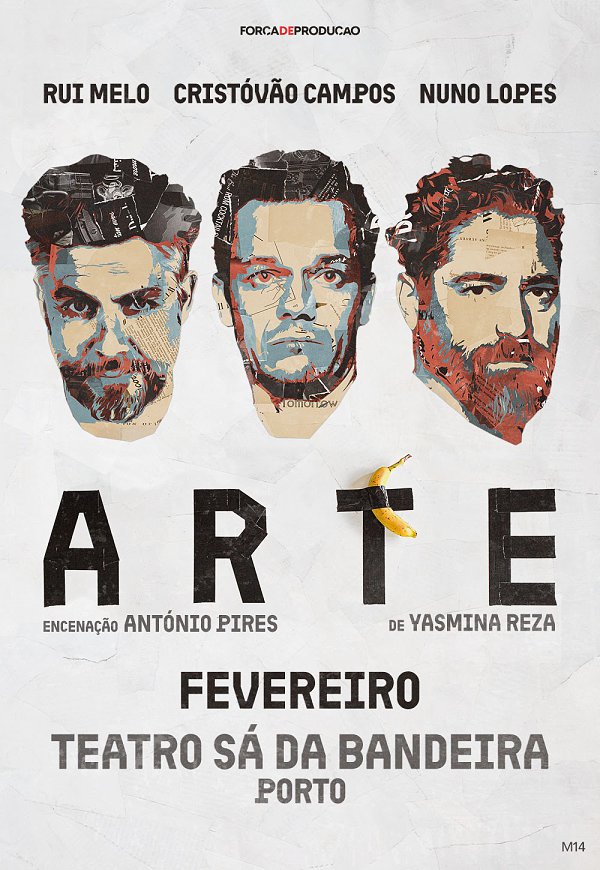 “Arte” de Yasmina Reza chega ao Teatro Sá da Bandeira