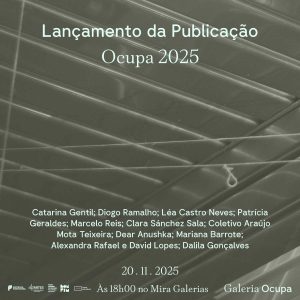 Lançamento da publicação “Ocupa 2025