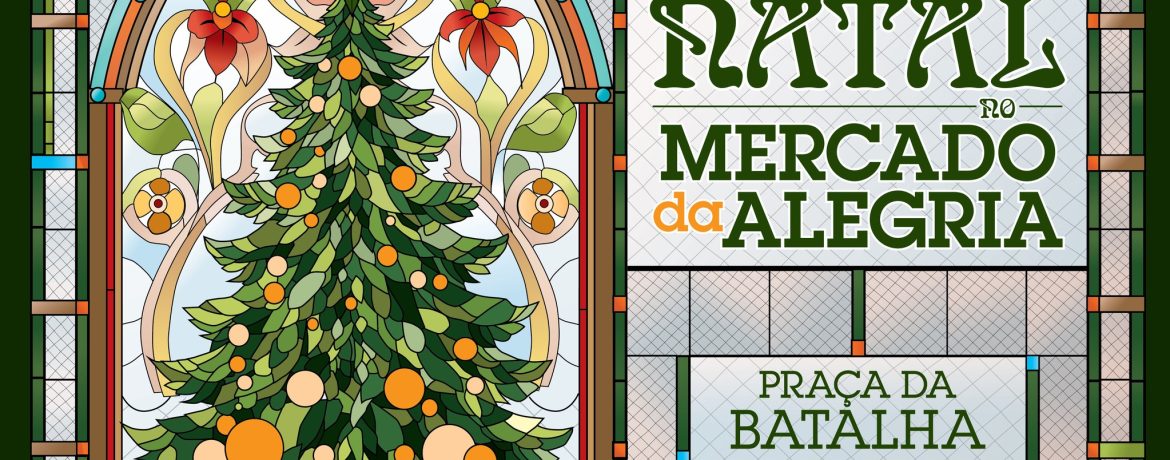 Mercado de Natal da Praça da Batalha 2025