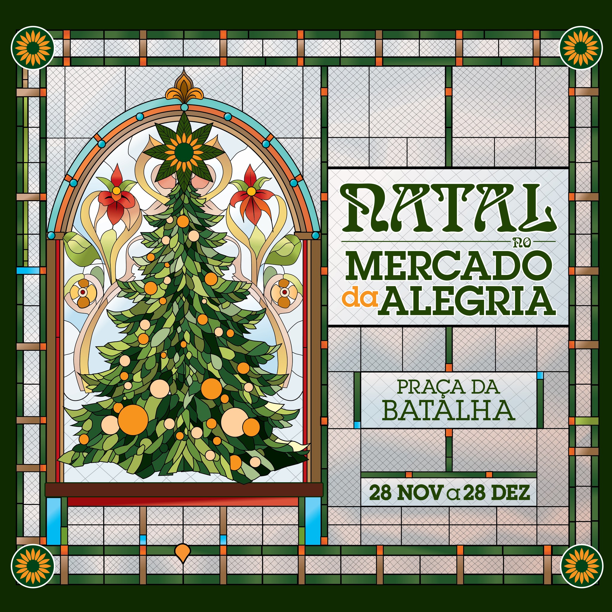 Mercado de Natal da Praça da Batalha 2025