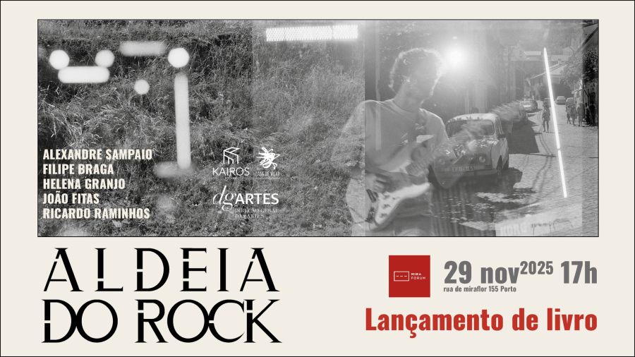 “Aldeia do Rock”: livro que celebra a memória do Quintanilha Rock é apresentado no Porto