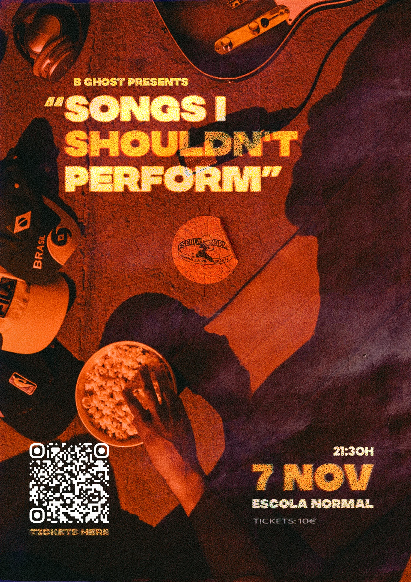 B GHOST apresenta Songs I Shouldn’t Perform