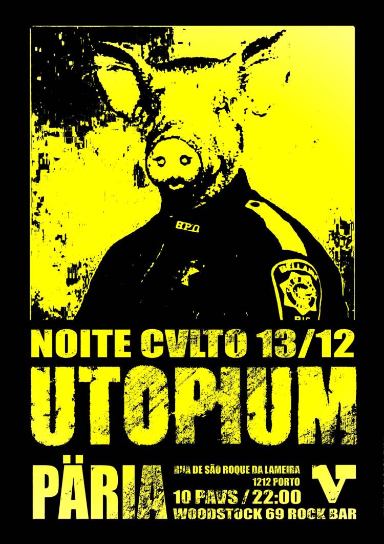 CVLTO Shovvs: UTOPIUM + PÄRIA no Woodstock 69