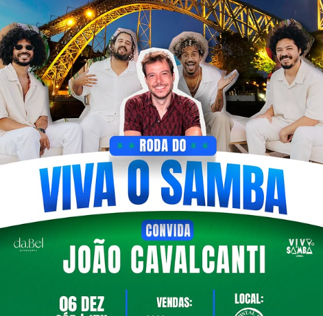 Viva o Samba Lisboa convida João Cavalcanti