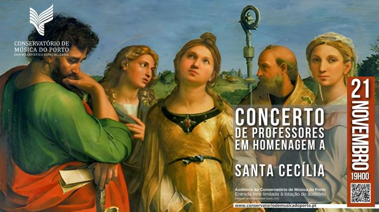 Concerto de Professores em Homenagem a Santa Cecília