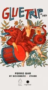 Glue Trip ao vivo no Ferro